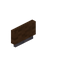 Brown Archwood Small Seat Back