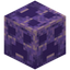 Creeper Amethyst Block Carving