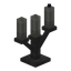 Light Gray Candelabra
