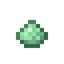 Tiny Pile of Green Sapphire Dust