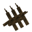 Wooden Cheval De Frise