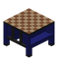 Blue Concrete Chess Board
