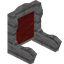 Red White Mangrove Fancy Seat Back