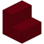 Dark Red Plastic Stairs