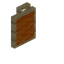 Orange Palm Tall Seat Back