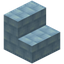 Light Blue Silt Shingle Stairs