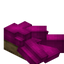 Pink Longer Roof Slab (Oak)