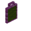 Green Pink Bioshroom Tall Seat Back