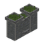 Andesite Grass Topped Wall