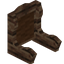 Brown Fir Fancy Seat Back