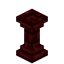 Red Nether Bricks Standing Torch - L