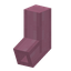 Pink Rain Gutter Downspout
