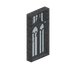 Tracery Panel Window Centre Stone