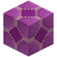 Decorated Magenta Glazed Terracotta
