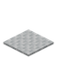 Ribbled White Carpet