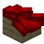 Red Longer Roof Block (Birch)