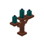 Cyan Copper Candelabra
