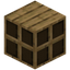 Cubed Oak Empty Bookshelf
