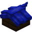 Blue Longer Top Roof Block (Dark Oak)
