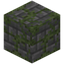 Tiny Layered Mossy Stone Bricks Slabs