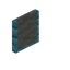 Light Gray Blue Bioshroom Flat Seat Back