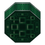 Green Iron Wrapped Locometal Boiler