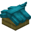 Light Blue Longer Top Roof Block (Bamboo)