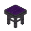Purple Archwood Seat