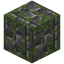 Vertical Disordered Mossy Cobblestone Bricks
