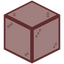 Maroon Bordered Crystalix Glass