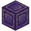 Thick Inlayed Amethyst Block