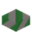 Green Candy Cane Slab
