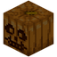 Bad Time Carved Pumpkin