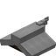 White Longer Top Flat Roof (Framed)