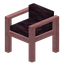 Stripped Cherry Modern Chair