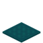 Harsh Quilted Cyan Carpet
