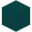 Cross Haired Cyan Wool