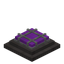 Purple Wall Lamp (inverted)