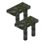 Mossy Cobblestone Skyline Stairs