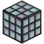 Square Blue Stained Glass