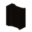 Large Thin Arch Pillar Sidelower Dark Oak