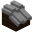 White Roof Block (Dark Oak)