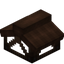 Brown Top Flat Roof Block (Framed)