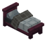 Crimson Fancy Bed