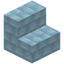 Light Blue Silt Shingle Stairs