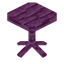 Pink Bioshroom Table