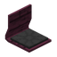 Gray Floor Chair (Crimson)
