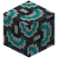 Waved Cyan Glazed Terracotta