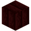 Vertical Cut Red Nether Bricks