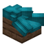 Light Blue Longer Roof Block (Jungle)